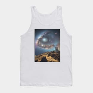 Space- Galaxy Roblox Tank Top